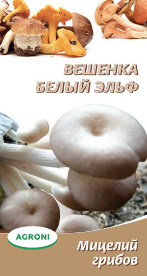 Мицелий грибов Вешенка Белый эльф 3841